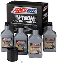 V-Twin Oil Change Kit for Harley Davidson Motorcycle